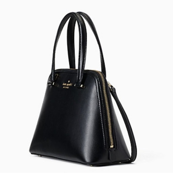 Kate Spade New York Black Patterson Drive Carli Satchel - Picture 3 of 16